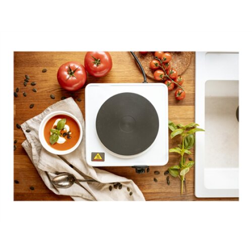Adler , Free standing table hob , AD 6503 , Number of burners/cooking zones 1 , Electric , White