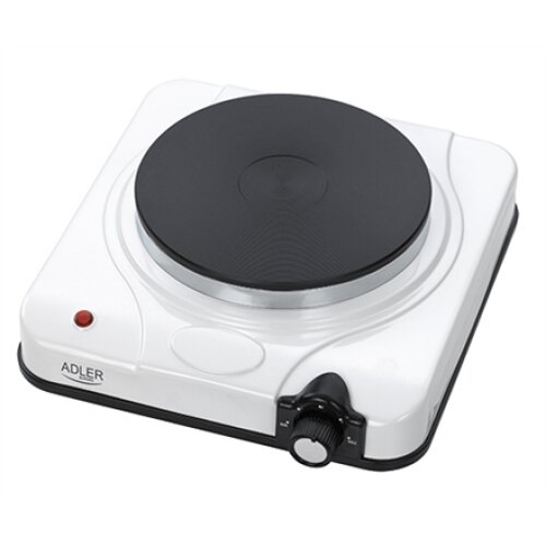 Adler , Free standing table hob , AD 6503 , Number of burners/cooking zones 1 , Electric , White