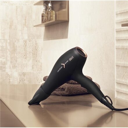 Cecotec Hair Dryer , Ionicare 5350 Powershine Fire , 2600 W , Number of temperature settings 3 , Ionic function , Diffuser nozzle , Black