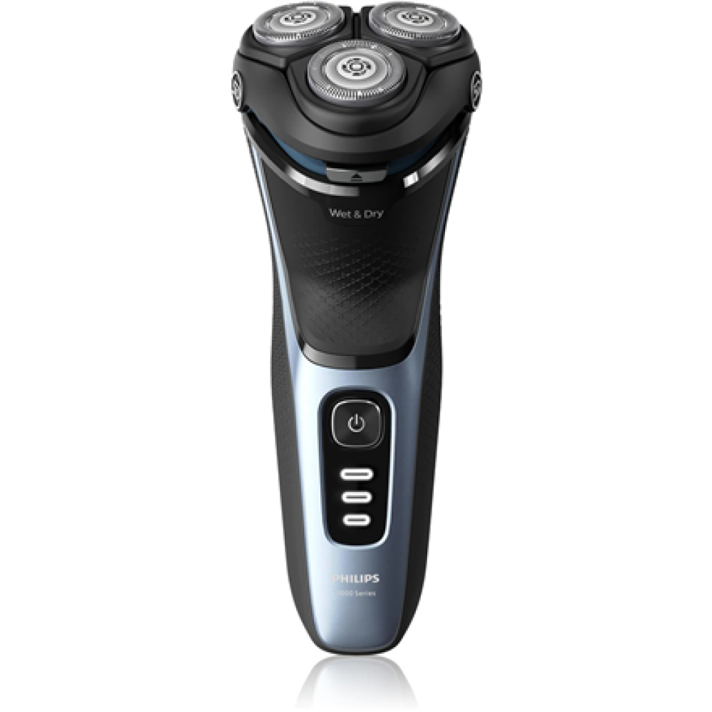 Philips , Shaver , S3243/12 3000 Series , Operating time (max) 60 min , Wet & Dry , Lithium Ion , Storm Blue