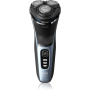 Philips , Shaver , S3243/12 3000 Series , Operating time (max) 60 min , Wet & Dry , Lithium Ion , Storm Blue