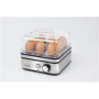 Caso , Egg Boiler and Steam Cooker , ED10 , Stainless steel/ black , 400 W