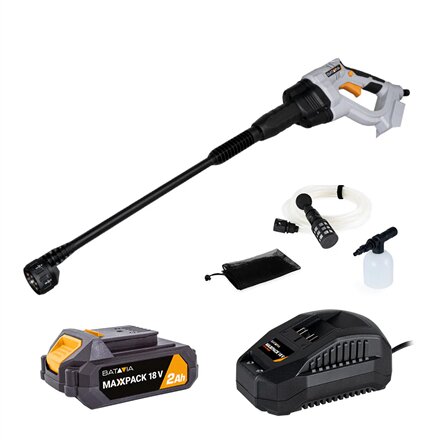 Batavia B.V. , Nexxforce Cordless Pressure Cleaner, Without battery and charger - 18V , 22 bar , 120 l/h