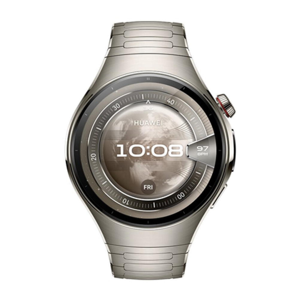 Huawei Watch 5 (46mm) , Smart watch , AMOLED , 1.5 inches , Waterproof , Titanium