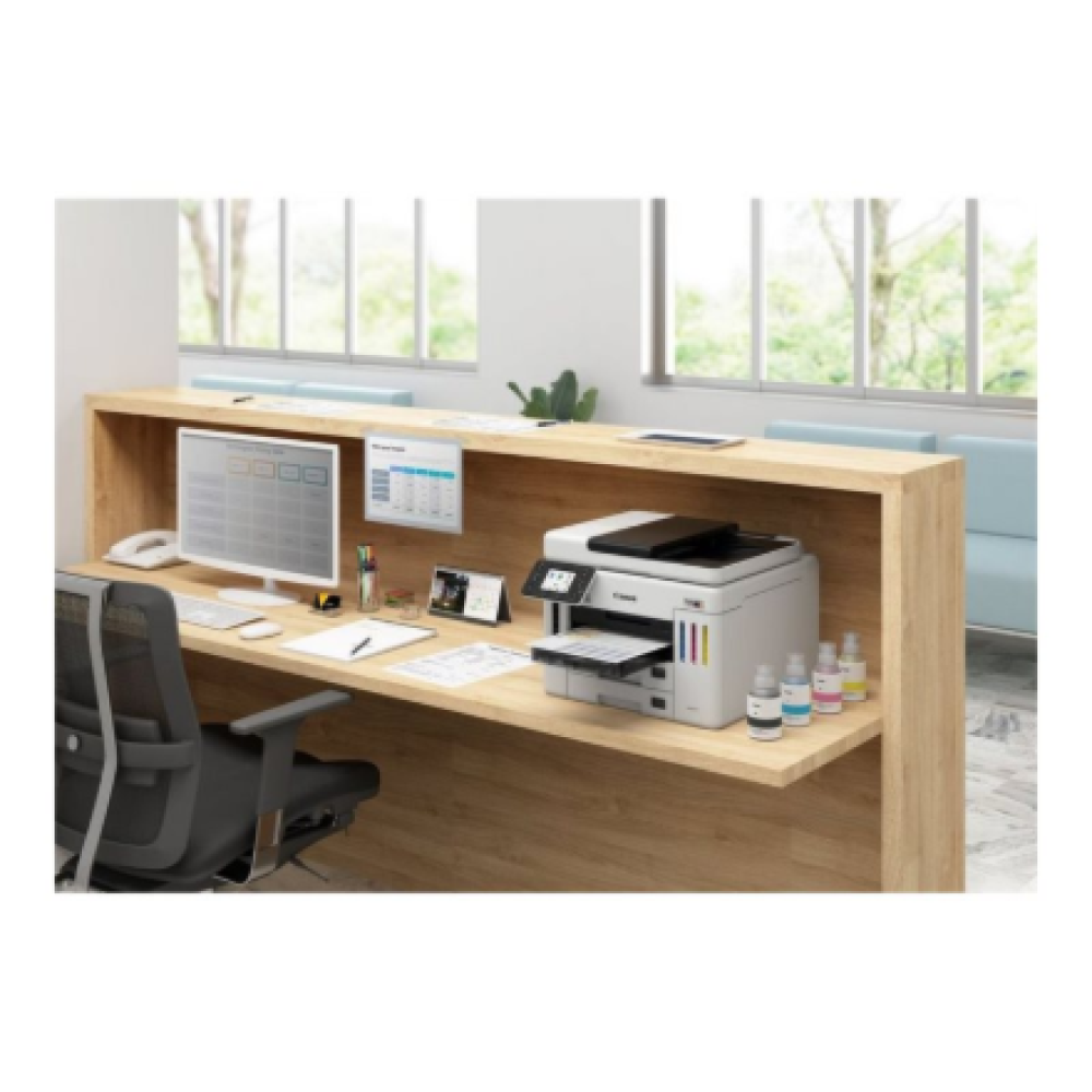 Canon , MAXIFY GX7150 , Multifunction printer , Ink-jet , Colour , A4 , Wi-Fi , White