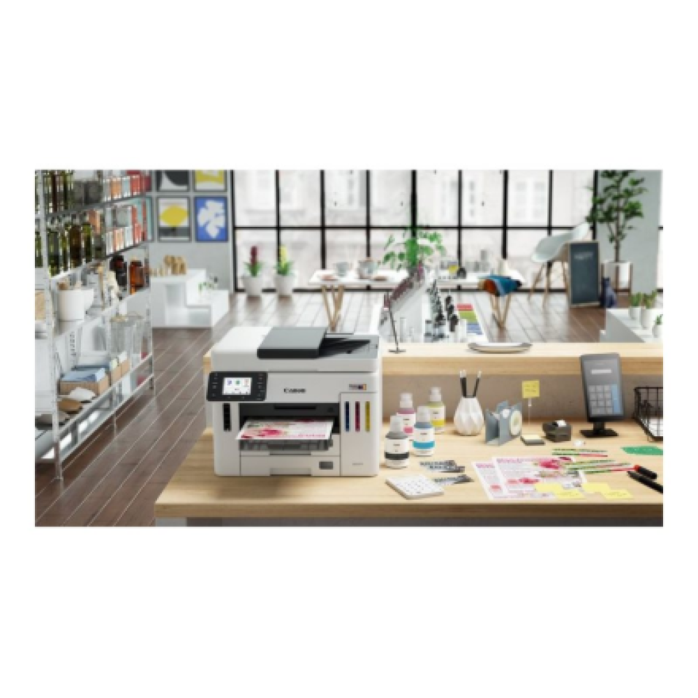 Canon , MAXIFY GX7150 , Multifunction printer , Ink-jet , Colour , A4 , Wi-Fi , White