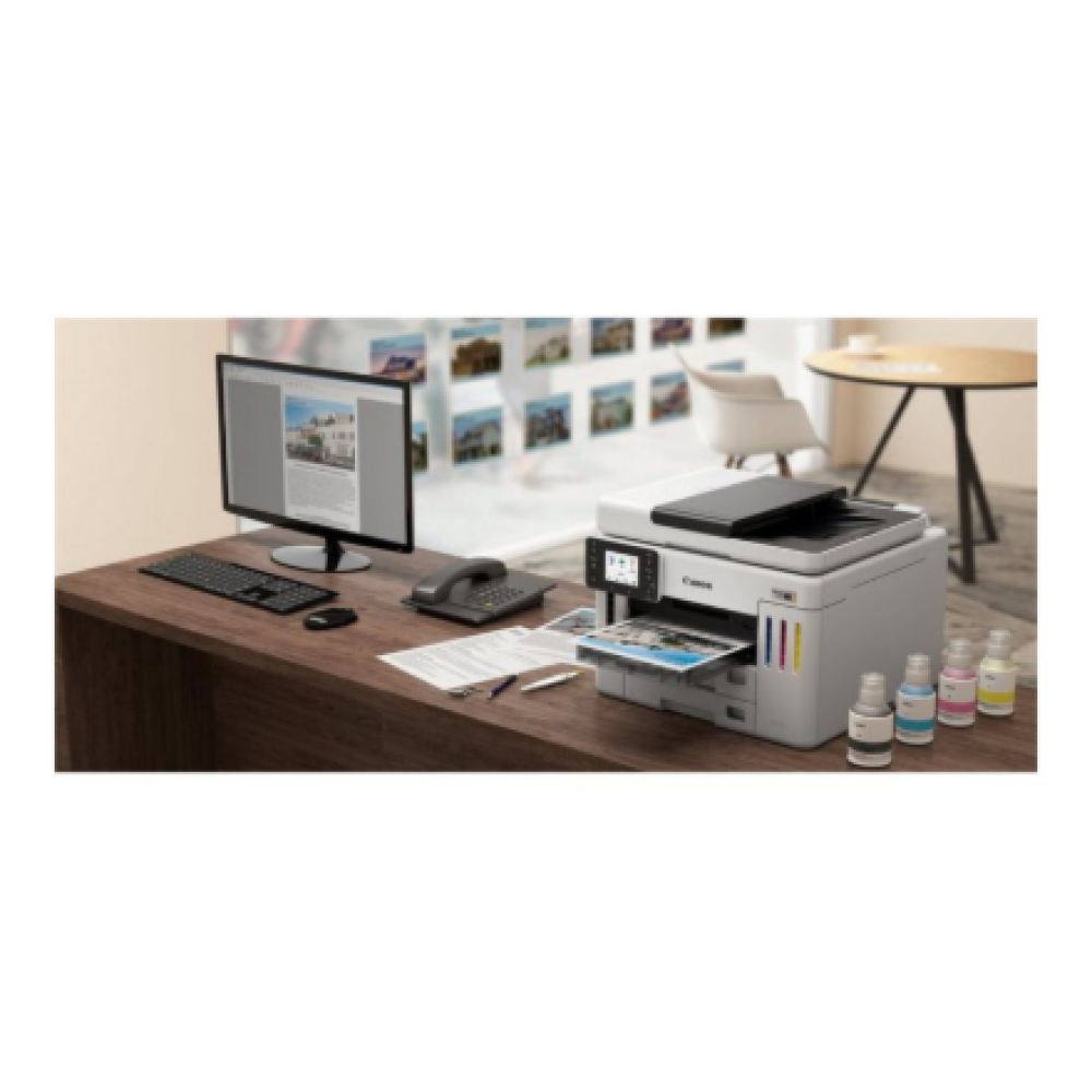 Canon , MAXIFY GX7150 , Multifunction printer , Ink-jet , Colour , A4 , Wi-Fi , White