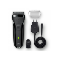 Braun , Shaver , 300s 3-Flex Series 3 , Operating time (max) 20 min , NiMH , Black