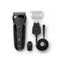 Braun , Shaver , 300s 3-Flex Series 3 , Operating time (max) 20 min , NiMH , Black