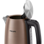 Philips , Kettle , HD9355/92 Viva Collection , Electric , 1740-2060 W , 1.7 L , Stainless steel , 360° rotational base , Copper