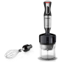 Bosch Blender ErgoMixx MS6CM6166 Hand Blender 1000 W Number of speeds 12 Turbo mode Chopper Black
