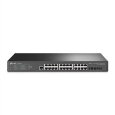 TP-LINK , 24-Port 10/100/1000Mbps Desktop Network Switch , SG3428X , Managed L2+ , Rackmountable , SFP+ ports quantity 4 , Power supply type External