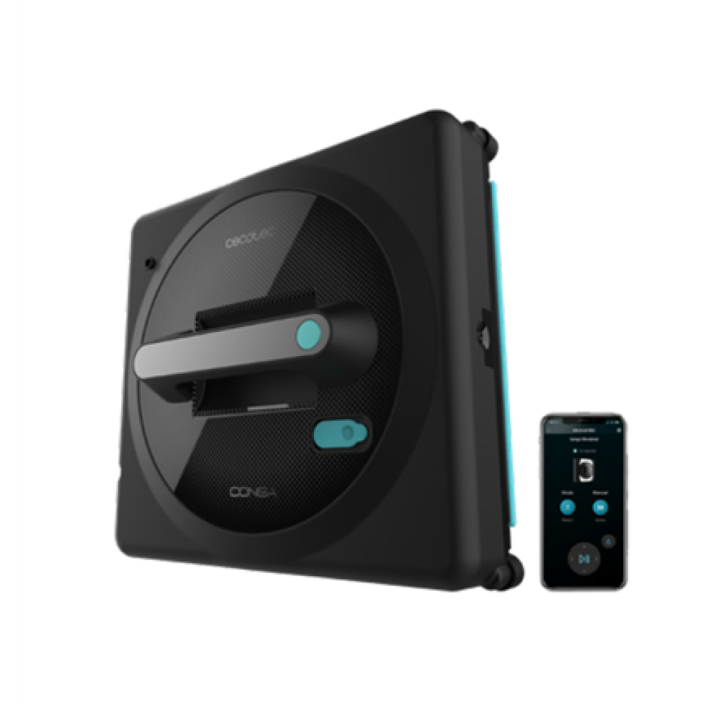 Cecotec Windows Cleaner Robot , Conga Windroid 1490 TwerkingSpray Connected , Corded , Black