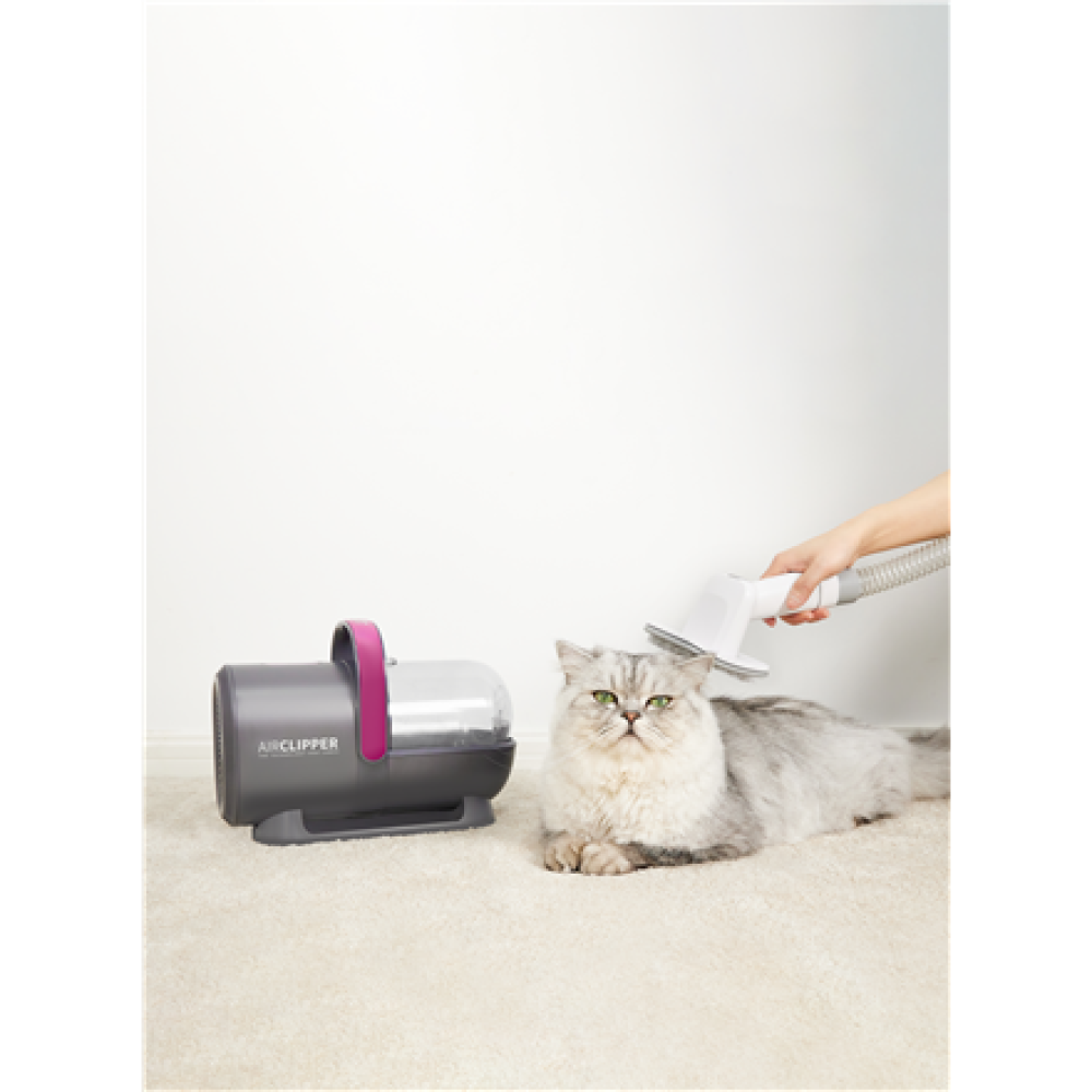 PETKIT , Air Clipper Pet Grooming Vacuum Kit 5in1 , LM4 , Grey/White