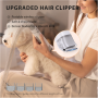 PETKIT , Air Clipper Pet Grooming Vacuum Kit 5in1 , LM4 , Grey/White
