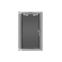 Lanberg Rack cabinet 10 wall-mount 9U/280x310 (flat pack) with glass door , WF10-2309-10S , Gray
