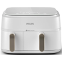Philips Double basket Airfryer , NA353/10 3000 series , Power 2750 W , Capacity 9 L , Rapid Air Plus , White