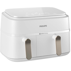 Philips Double basket Airfryer , NA353/10 3000 series , Power 2750 W , Capacity 9 L , Rapid Air Plus , White