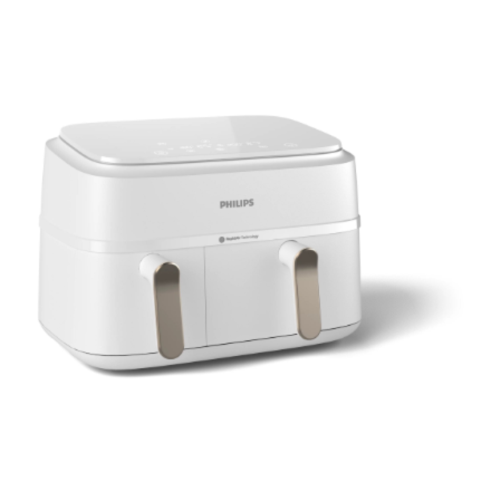 Philips Double basket Airfryer , NA353/10 3000 series , Power 2750 W , Capacity 9 L , Rapid Air Plus , White