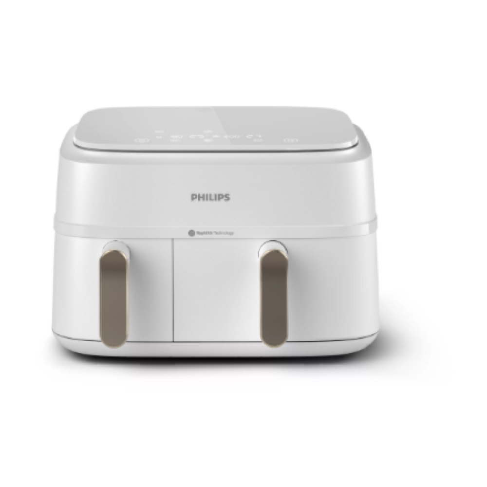Philips Double basket Airfryer , NA353/10 3000 series , Power 2750 W , Capacity 9 L , Rapid Air Plus , White