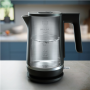 Philips Double Walled Kettle , HD9395/90 , Electric , 2200 W , 1.7 L , Stainless steel/Plastic , 360° rotational base , Black