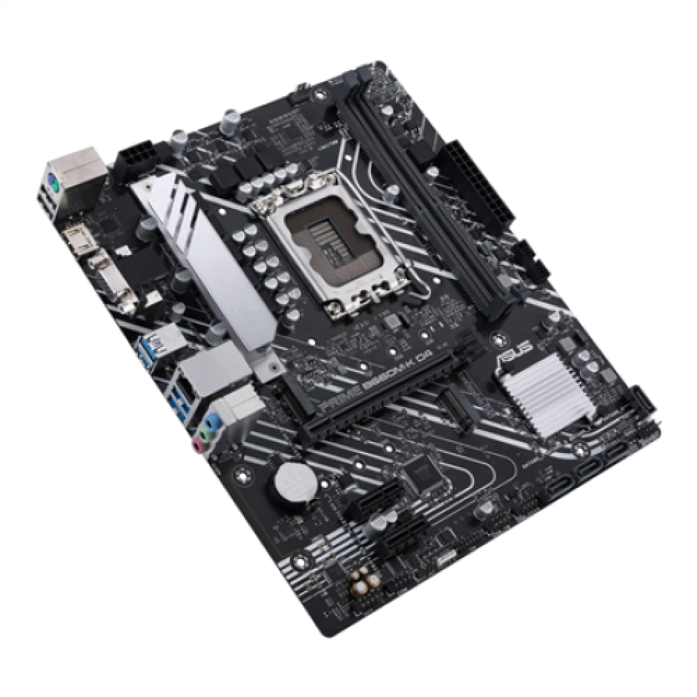 Asus PRIME B660M-K D4 Processor family Intel Processor socket LGA1700 DDR4 DIMM Memory slots 2 Supported hard disk drive interfaces SATA, M.2 Number of SATA connectors 4 Chipset Intel B660 microATX