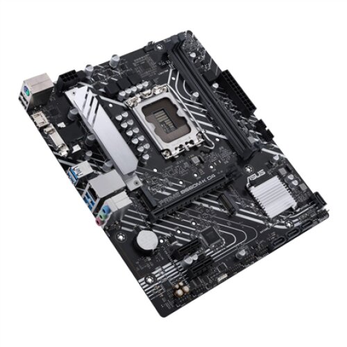 Asus PRIME B660M-K D4 Processor family Intel Processor socket LGA1700 DDR4 DIMM Memory slots 2 Supported hard disk drive interfaces SATA, M.2 Number of SATA connectors 4 Chipset Intel B660 microATX