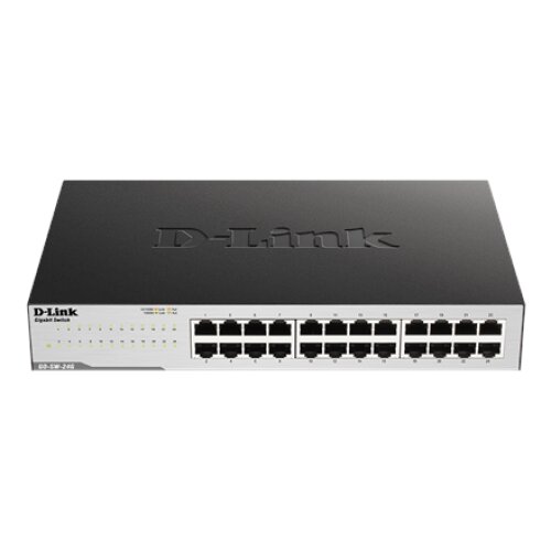 D-Link , 24-Port Gigabit Easy Desktop Switch , GO-SW-24G , Unmanaged , Desktop/Rackmountable