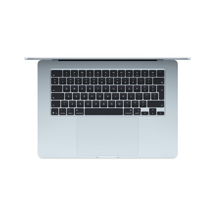 MacBook , Apple Air , Sky Blue , 15 , 2880 x 1864 pixels , Apple M4 , 16 GB , Solid-state drive capacity 256 GB , Apple M4 chip 10-core CPU/10-core GPU , macOS , 802.11b , Keyboard language Russian , Keyboard backlit
