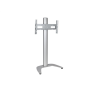 SMS , Floor stand , Monitor Stand Flatscreen FH T 1450 , Adjustable Height, Tilt , Silver
