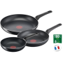 TEFAL , Simple Cook Set of 3 , B5569153 , Frying , Diameter 20 / 24 / 28 cm , Not suitable for induction hob , Fixed handle