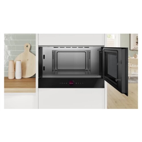 Bosch , Microwave Oven , BFR7221B1 , Built-in , 900 W , 21 L , Black