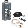 Shure SE215 Earphone, Clear , Shure