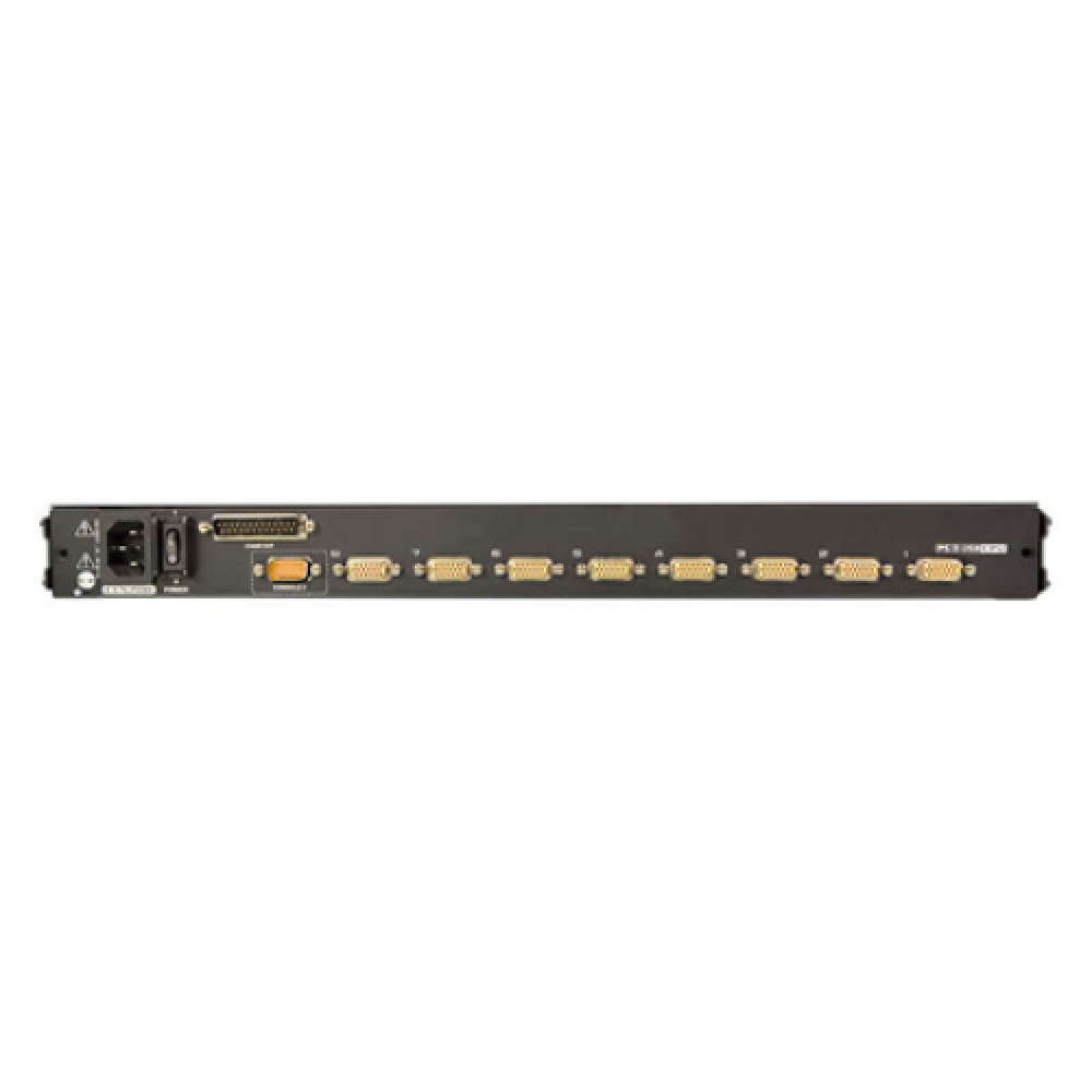 Aten , 8-Port PS/2-USB VGA 19 LCD KVM Switch with Daisy-Chain Port and USB Peripheral Support , CL5708N