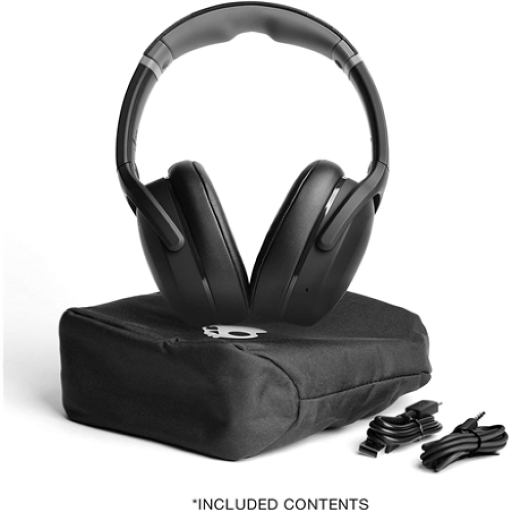 Skullcandy , Wireless Headphones , Crusher Evo , Wireless , Over-ear , Microphone , Wireless , True Black