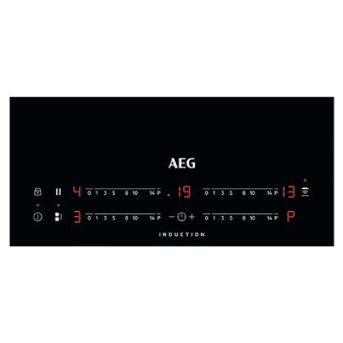Sourcing AEG IKE64441IB Induction hob Number of burners/cooking zones 4 Touch Timer Black