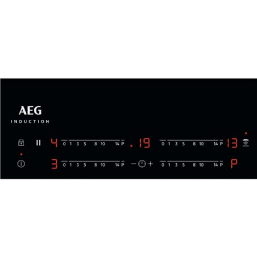 Sourcing AEG IKE64441IB Induction hob Number of burners/cooking zones 4 Touch Timer Black