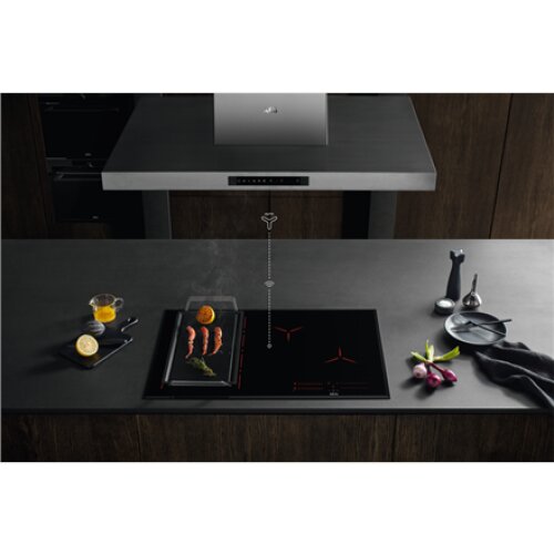 Sourcing AEG IKE64441IB Induction hob Number of burners/cooking zones 4 Touch Timer Black