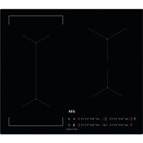 Sourcing AEG IKE64441IB Induction hob Number of burners/cooking zones 4 Touch Timer Black
