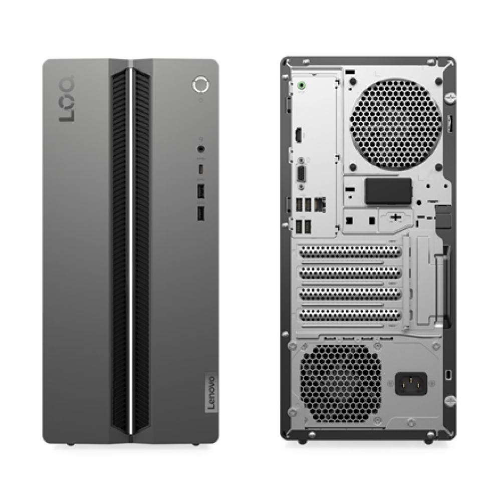 Lenovo LOQ Tower 17IRR9 i5-14400F/16GB/1TB/NVIDIA GF RTX 5060 8GB/WIN11 Home/Grey/2Y Warranty , Lenovo LOQ , Tower 17IRR9 , Desktop , Tower , Intel Core i5 , i5-14400F , 16 GB , UDIMM DDR5 , 1000 GB , 8 , No Optical drive , No keyboard , Windows 11 Home ,