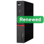 Lenovo Renewed Grade A , ThinkCentre M715q , AMD Ryzen 5 PRO , 2400GE , 8 GB , SSD , 256 GB , AMD Radeon Vega 11 , Windows 11 Pro