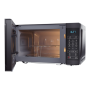Sharp , Microwave Oven with Grill , YC-MG02E-B , Free standing , 800 W , Grill , Black