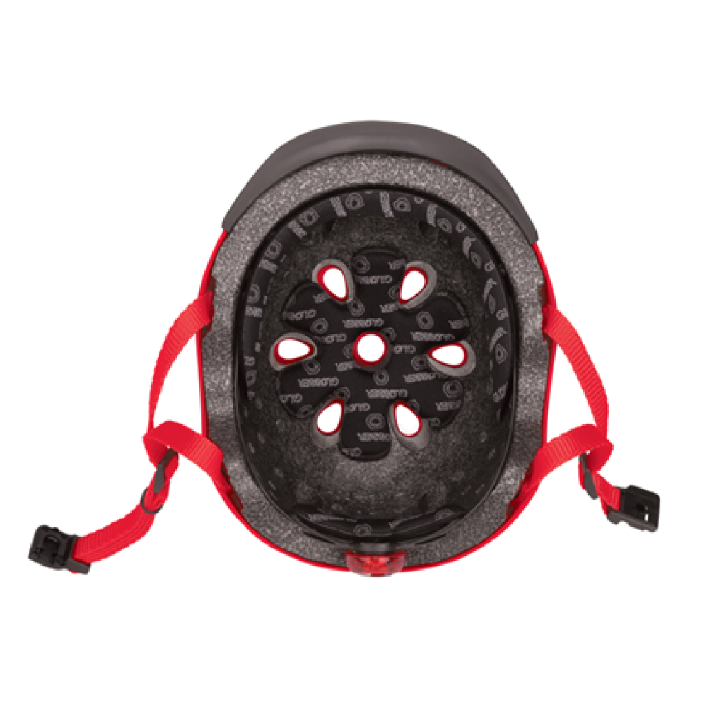 Globber Helmet Elite Lights, XS/S (48-53cm) , 507-102 , Red