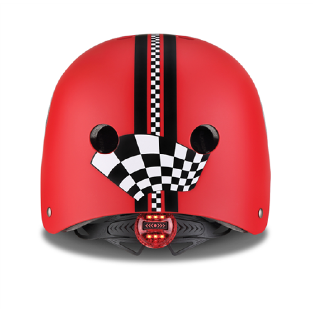 Globber Helmet Elite Lights, XS/S (48-53cm) , 507-102 , Red