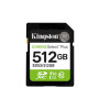 Kingston Canvas Select Plus , 512 GB , SD , Flash memory class Class 10, UHS-I, U1/U3, Video Class 10/30