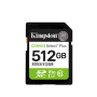 Kingston Canvas Select Plus , 512 GB , SD , Flash memory class Class 10, UHS-I, U1/U3, Video Class 10/30