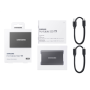 Portable SSD , T7 , 2000 GB , USB 3.2 , Gray