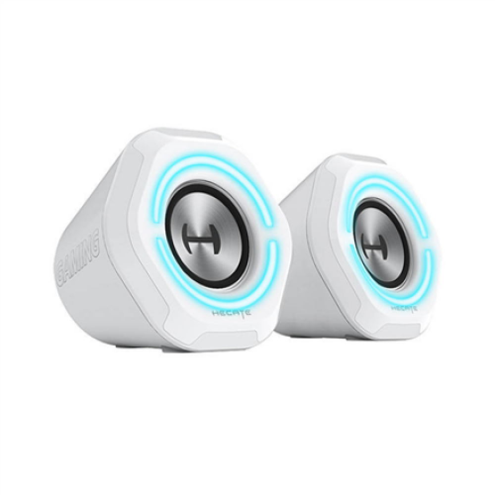 Edifier Gaming Speakers G1000 Bluetooth/USB/AUX, Bluetooth version V5.3, Wireless/Wired, White