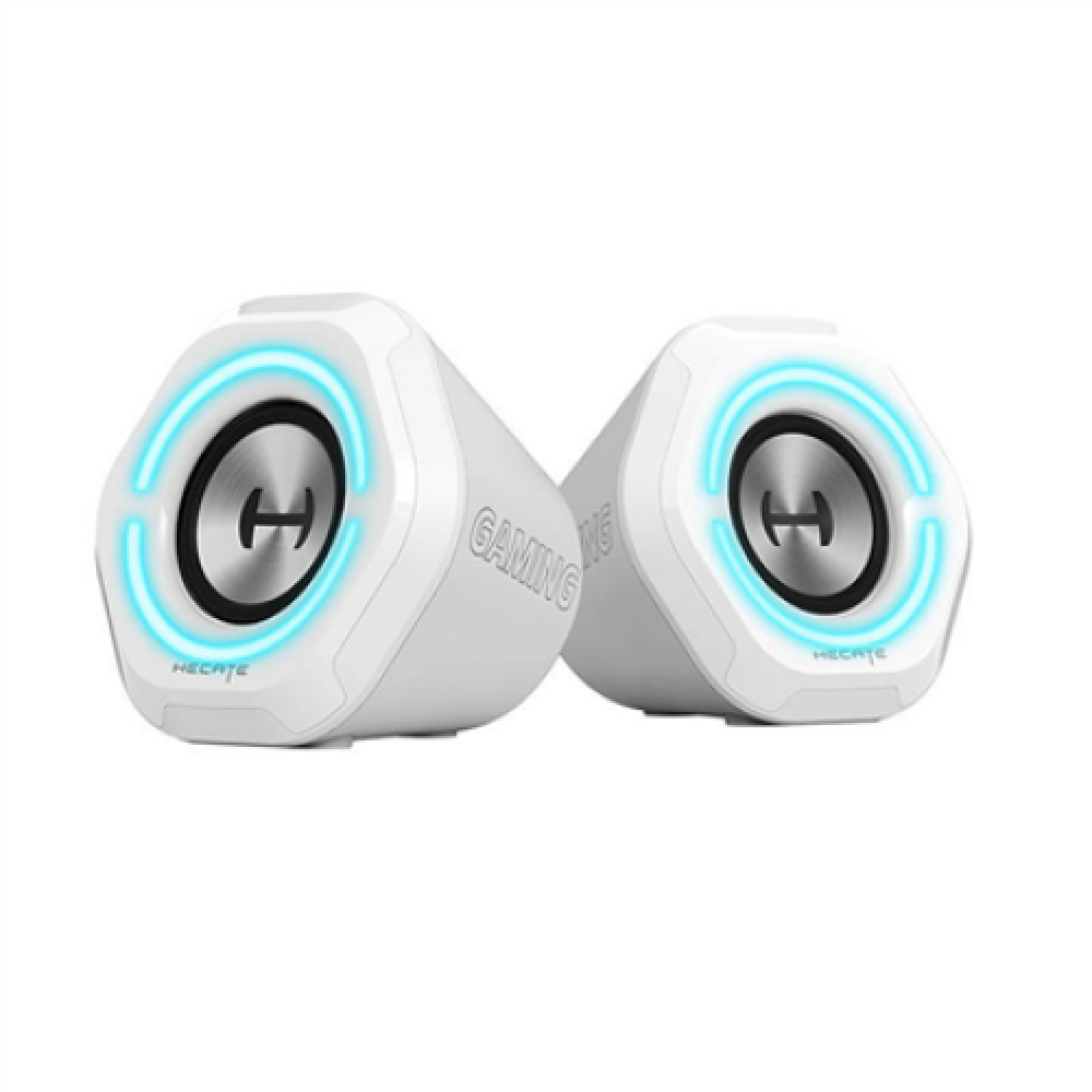 Edifier Gaming Speakers G1000 Bluetooth/USB/AUX, Bluetooth version V5.3, Wireless/Wired, White