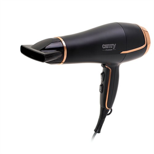 Camry , Hair Dryer , CR 2255 , 2200 W , Number of temperature settings 3 , Diffuser nozzle , Black